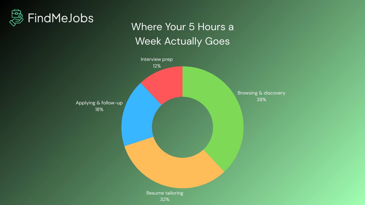 Weekly job search schedule for employed seekers